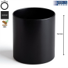 Adaptateur femelle - femelle anti bistre émaillé noir mat Edilinox