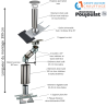 Kit conduit isolé sortie toiture Inox-Galva et Inox-Inox - Poujoulat