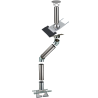Kit conduit isolé sortie toiture Inox-Galva et Inox-Inox - Poujoulat