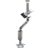 Kit conduit isolé sortie toiture Inox-Galva et Inox-Inox - Poujoulat
