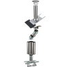 Kit conduit isolé sortie toiture Inox-Galva et Inox-Inox - Poujoulat