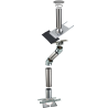 Kit conduit isolé sortie toiture Inox-Galva et Inox-Inox - Poujoulat