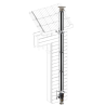 Kit conduit isolé vertical extérieur Therminox - Poujoulat