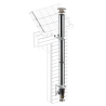 Kit conduit isolé vertical extérieur Therminox - Poujoulat