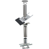 Kit conduit isolé sortie toiture Inox-Galva et Inox-Inox - Poujoulat