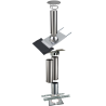 Kit conduit isolé sortie toiture Inox-Galva et Inox-Inox - Poujoulat