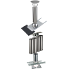 Kit conduit isolé sortie toiture Inox-Galva et Inox-Inox - Poujoulat