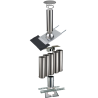 Kit conduit isolé sortie toiture Inox-Galva et Inox-Inox - Poujoulat