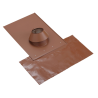 Kit sortie de toit tuile concentrique PGI pente 15 à 30 ° Poujoulat