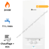 Chaudière Elm Leblanc Acléis 24 Kw NGLM 24-5H Cheminée