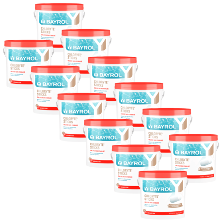Pack Chloryte Sticks Chlore non stabilisé 4,5 kg Bayrol