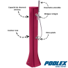 Douche solaire 23 L HAPPY GO avec douchette Formidra