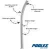 Douche solaire JOLLY 25 L avec rince pieds Formidra