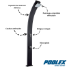 Douche solaire 30 L SPRING Formidra