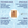 Cabine / Sauna Infrarouge APOLLON France Sauna 3 Places