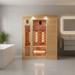 Cabine / Sauna Infrarouge APOLLON France Sauna 3 Places