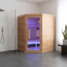 Sauna infrarouge 3 places Purewave 3 Holl's