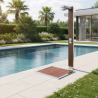 Douche Pluvium en bois Ipé Astral Pool