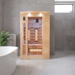 Cabine / Sauna Infrarouge APOLLON Quartz France Sauna 2 Places