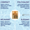 Sauna / Cabine Infrarouge MULTIWAVE 2 Holl's 2 places