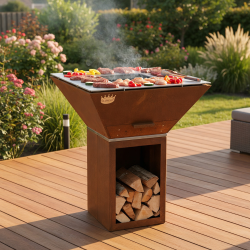 Barbecue brasero plancha Colorado Clementi
