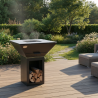 Barbecue brasero plancha Colorado Clementi