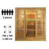 Sauna Vapeur Venetian 2 places Holl's