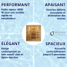 Sauna Vapeur Venetian 2 places Holl's