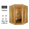 Sauna Vapeur Venetian 3/4 places Holl's