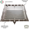 Grille de cuisson barbecue Gringo/Colorado Clementi