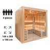 Sauna traditionnel Utopia 4 Holl's