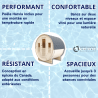 Sauna d'extérieur Gaïa Nova 3 à 6 places Holl's