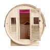 Sauna d'extérieur Gaïa Nova 3 à 6 places Holl's