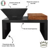 Brasero Plancha avec plan de travail Colorado Piano Clementi