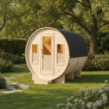 Sauna d'extérieur Gaïa Nova 3 à 6 places Holl's