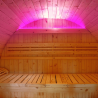 Sauna d'extérieur Gaïa Nova 3 à 6 places Holl's