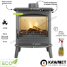 Poêle à bois en fonte 6.5 kW Premium Artemida S18 ECO KAWMET