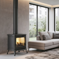 Poêle à bois en fonte 4.6 kW Premium Hestia S17 ECO KAWMET