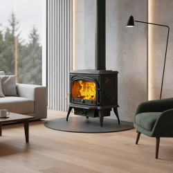 Poêle à bois en fonte 13.9 kW Premium Sphinx S6 ECO KAWMET