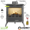 Poêle à bois en fonte 4.6 kW Premium Hestia S17 ECO KAWMET