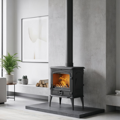 Poêle à bois en fonte 6.5 kW Premium Selena S14 ECO KAWMET