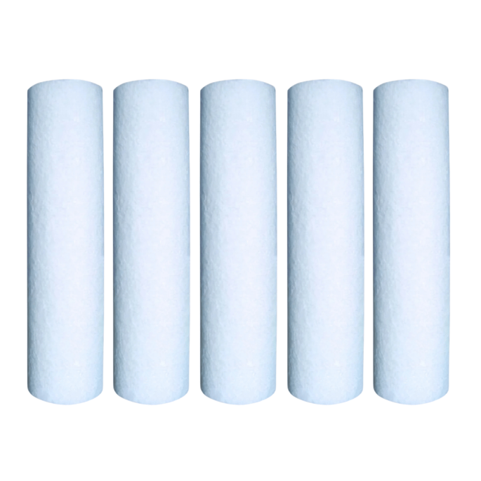 Lot de 5 Cartouches pour filtre microfibre 20 microns