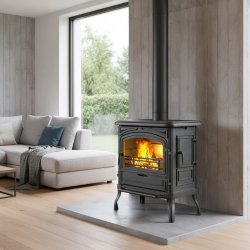 Poêle à bois en fonte 10 kW Premium Eos S13 ECO KAWMET