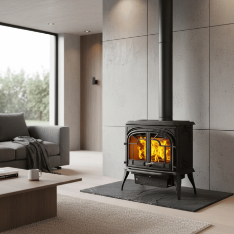 Poêle à bois en fonte 11,3 kW Premium Zeus S9 ECO KAWMET