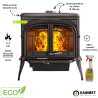 Poêle à bois en fonte 11,3 kW Premium Zeus S9 ECO KAWMET