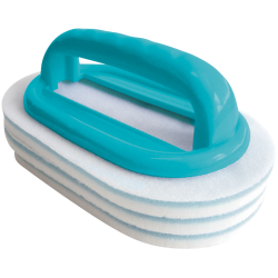 Brosse ligne d'eau avec 2 tampons de remplacement Bayrol