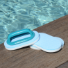 Brosse ligne d'eau avec 2 tampons de remplacement Bayrol