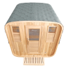 Sauna d'extérieur Gaïa Nova 3 à 6 places Holl's