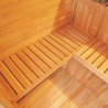 Sauna d'extérieur Gaïa Nova 3 à 6 places Holl's
