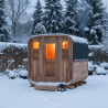 Sauna d'extérieur Gaïa Nova 3 à 6 places Holl's